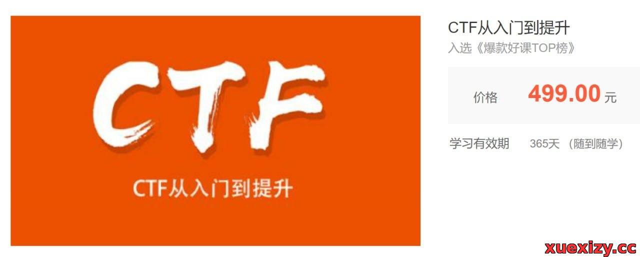 【安全牛】CTF从入门到提升 – 带源码课件